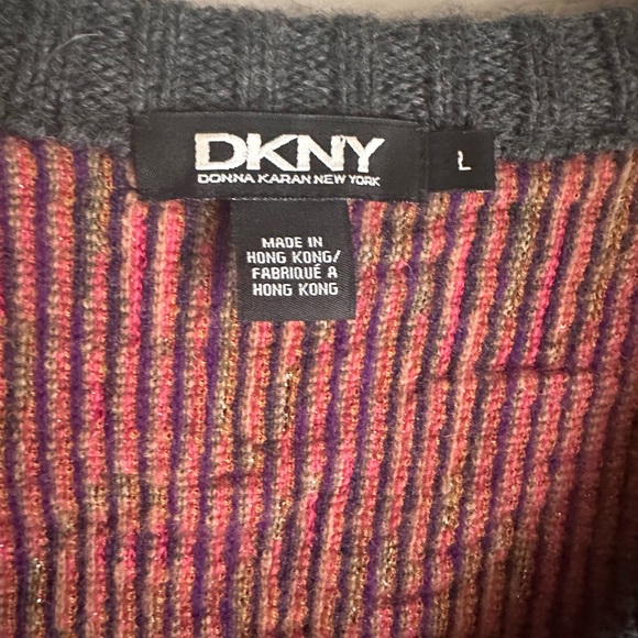 DKNY Colorful Sweater Dress - Picture 3 of 5